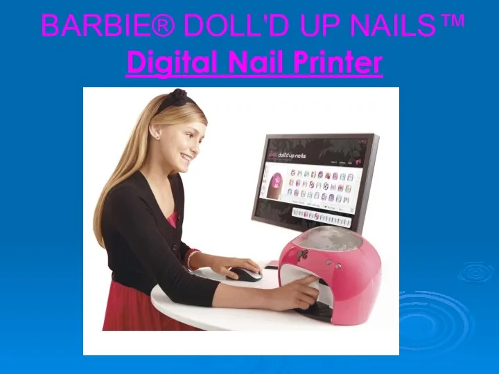 BARBIE® DOLL'D UP NAILS™ Digital Nail Printer