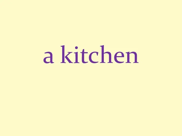 a kitchen