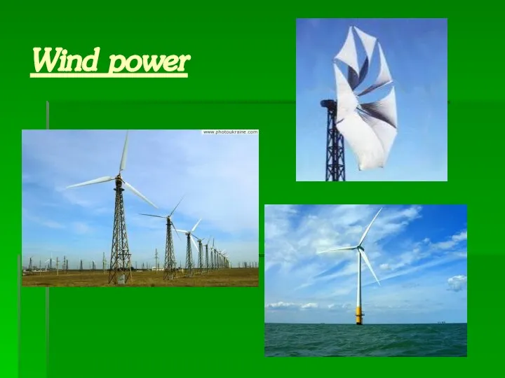 Wind power