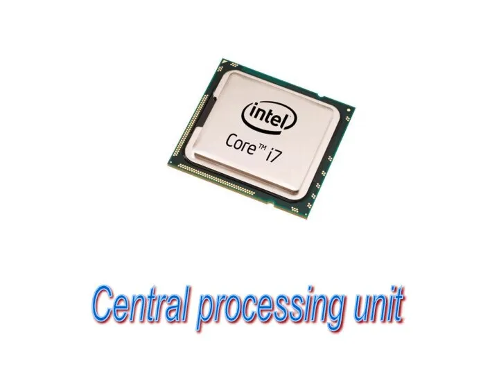 Central processing unit