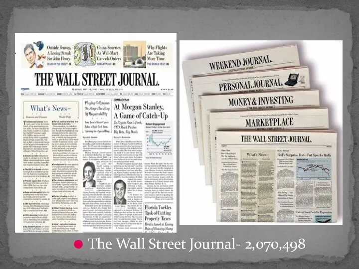 The Wall Street Journal- 2,070,498