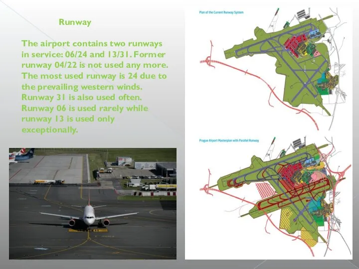 Runway The airport contains two runways in service: 06/24 and 13/31.