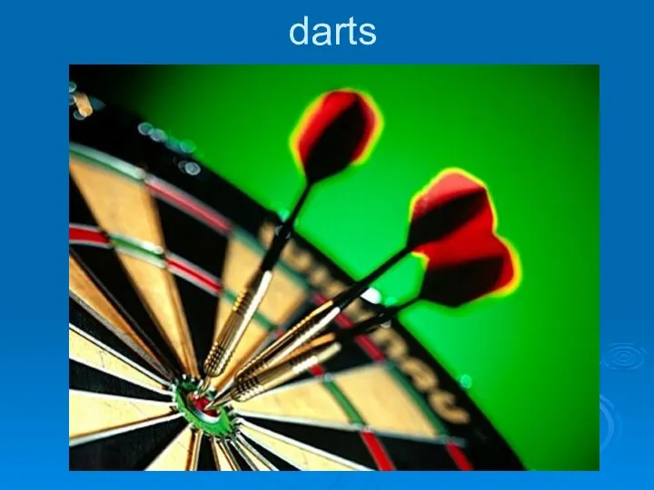 darts