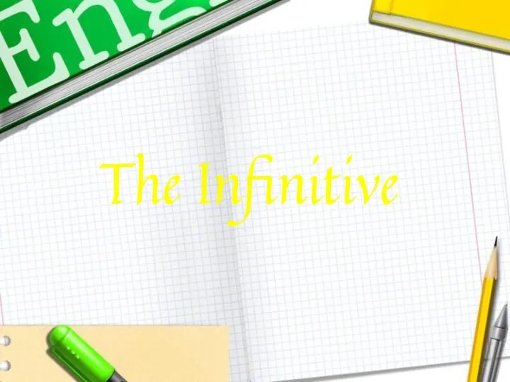 The Infinitive