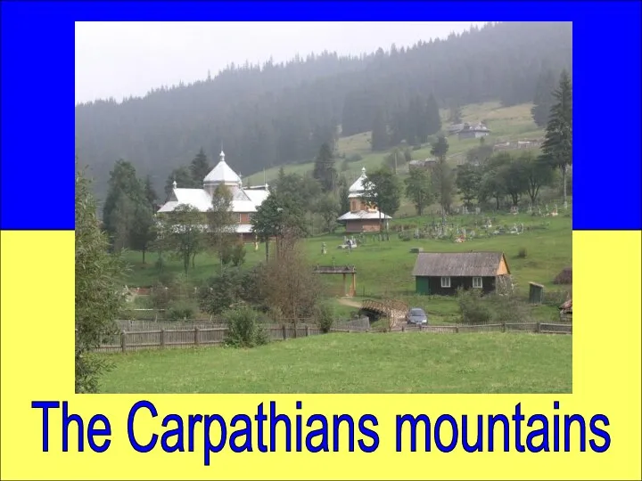 The Carpathians mountains