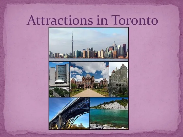 Attractions in Toronto