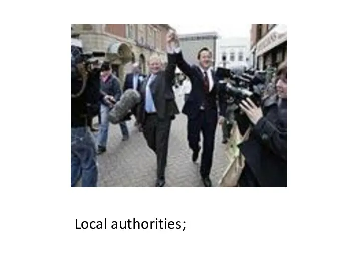 Local authorities;