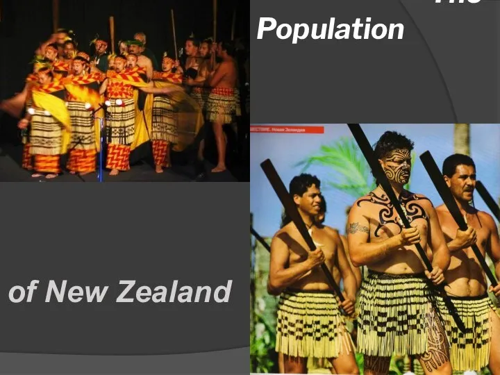 The Population of New Zealand