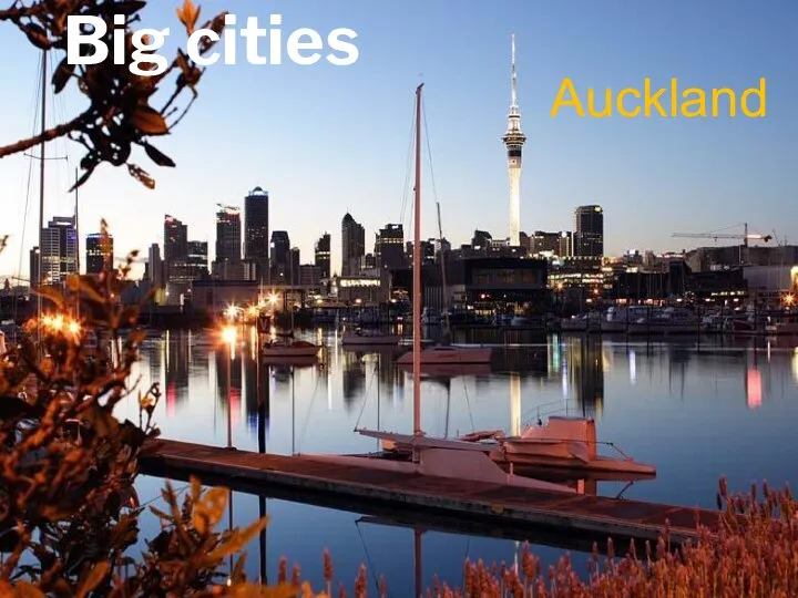 Big cities Auckland