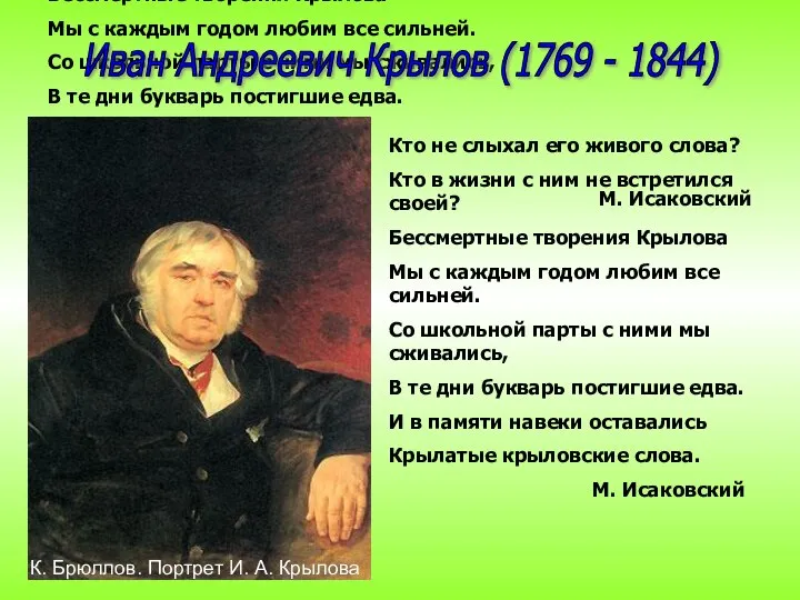 Кто не слыхал его живого слова? Кто в жизни с ним