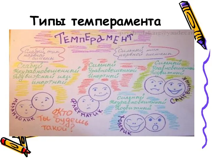 Типы темперамента