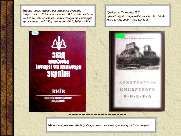 Звід пам'яток історії та культури України: Енцикл. вид. : У 28