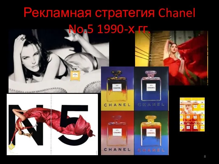 Рекламная стратегия Chanel No.5 1990-х гг.