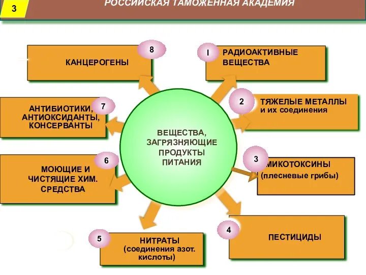 РОССИЙСКАЯ ТАМОЖЕННАЯ АКАДЕМИЯ КАНЦЕРОГЕНЫ 8 I ТЯЖЕЛЫЕ МЕТАЛЛЫ и их соединения