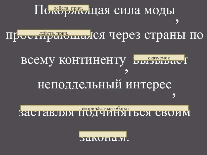 Покоряющая сила моды простирающаяся через страны по всему континенту вызывает неподдельный