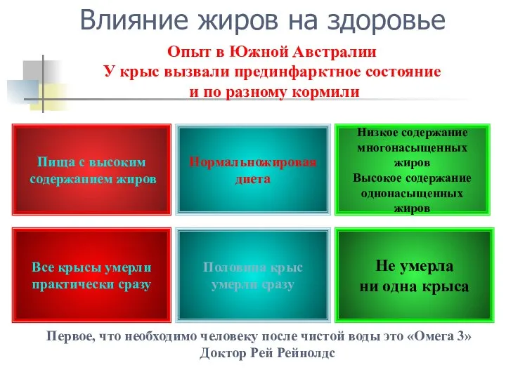 Влияние жиров на здоровье Пища с высоким содержанием жиров Нормальножировая диета