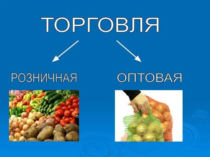 ТОРГОВЛЯ РОЗНИЧНАЯ ОПТОВАЯ