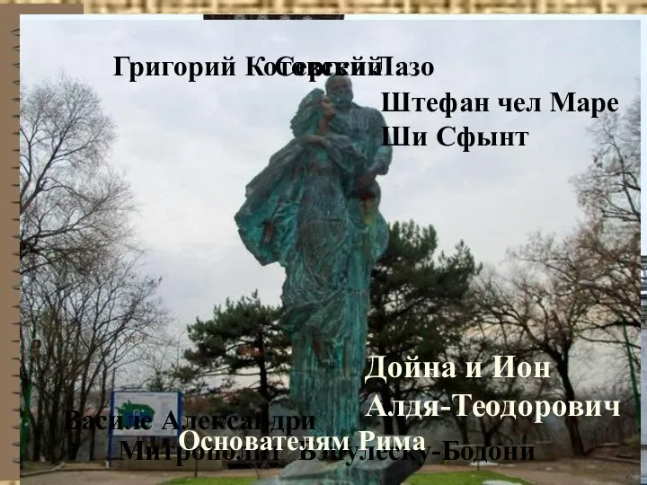 Важной частью нашего исследования было изучение памятников, посвященных историческим личностям: Сергей
