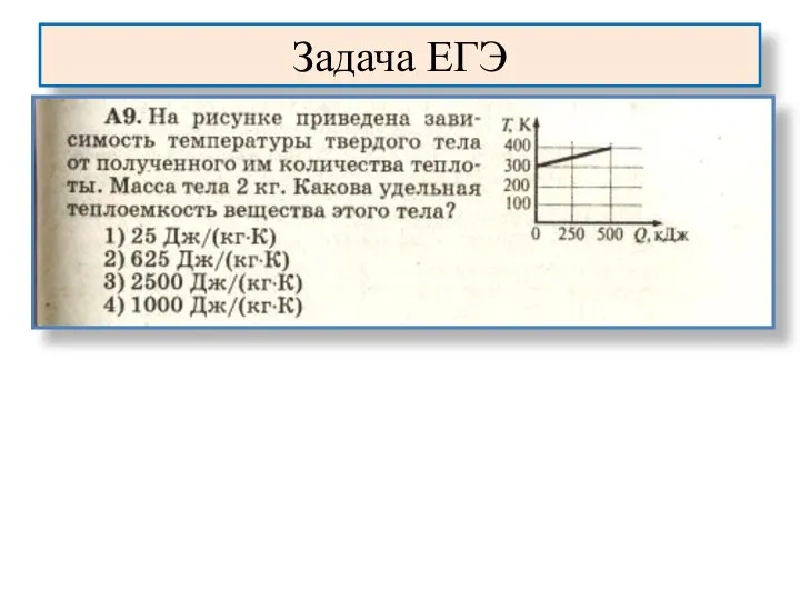 Задача ЕГЭ