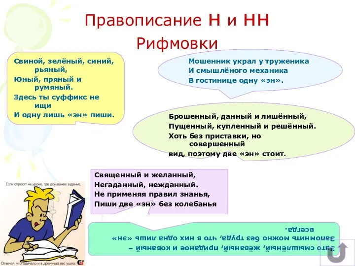 Мошенник украл у труженика И смышлёного механика В гостинице одну «эн».