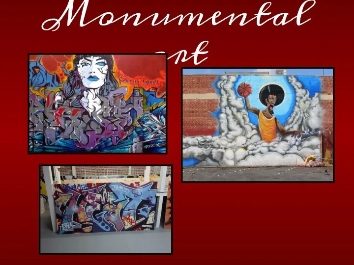 Monumental art