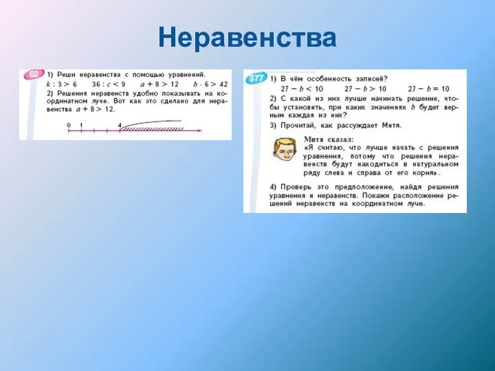 Неравенства