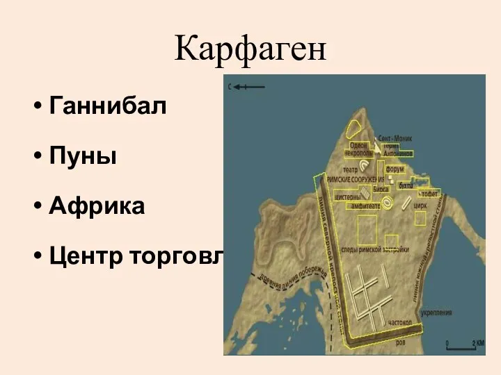 Карфаген Ганнибал Пуны Африка Центр торговли