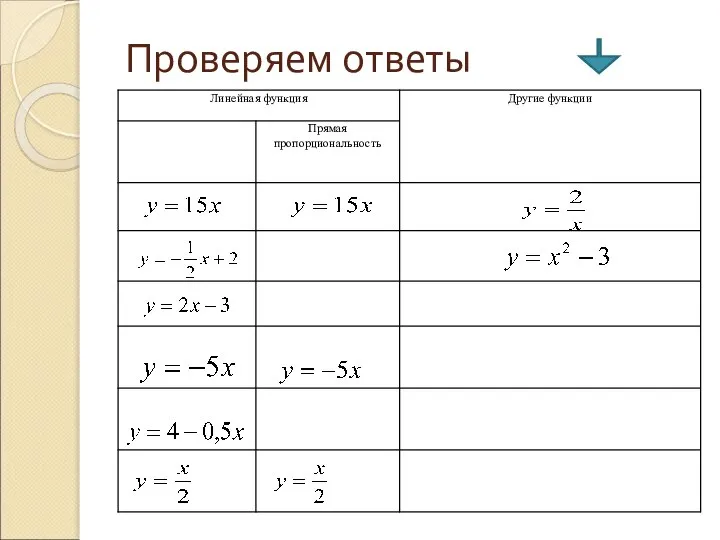 Проверяем ответы