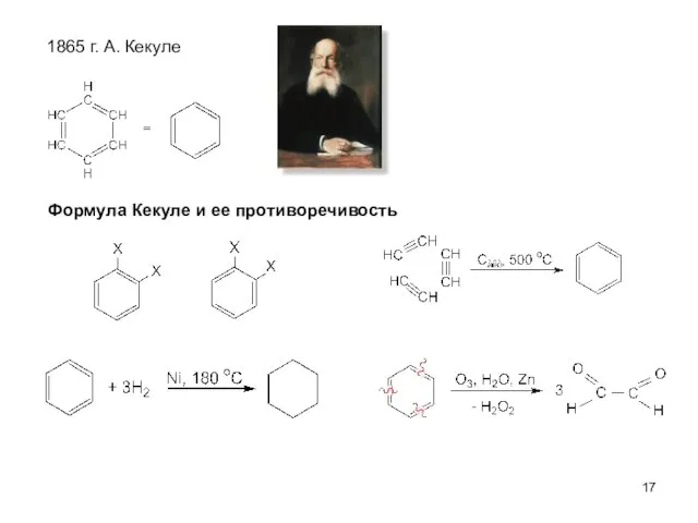 1865 г. А. Кекуле Формула Кекуле и ее противоречивость