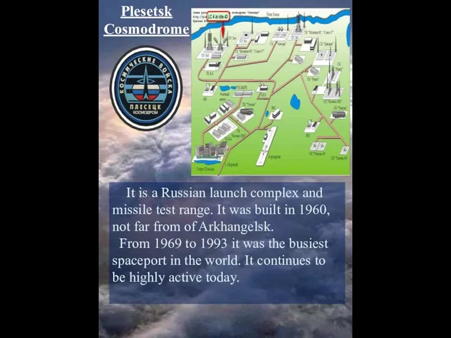 It is a Russian launch complex and missile test range. It