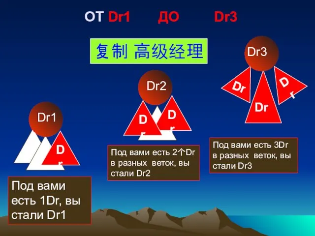 复制 高级经理 Dr Dr1 Под вами есть 1Dr, вы стали Dr1