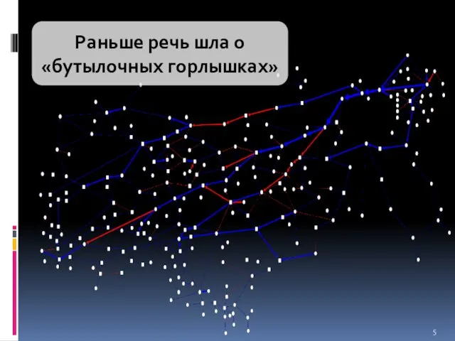 Раньше речь шла о «бутылочных горлышках»