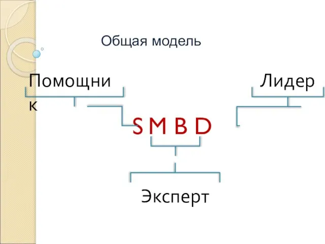 Общая модель S M B D