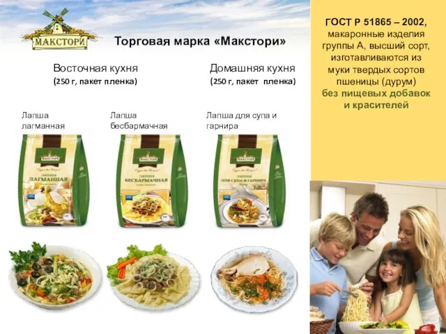 Восточная кухня (250 г, пакет пленка) Торговая марка «Макстори» Домашняя кухня