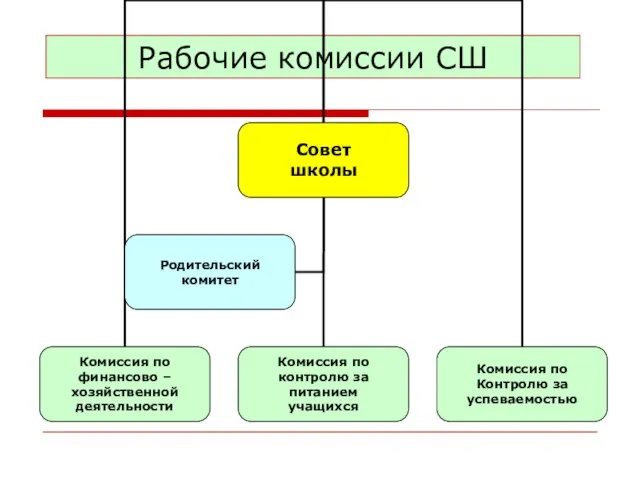 Рабочие комиссии СШ