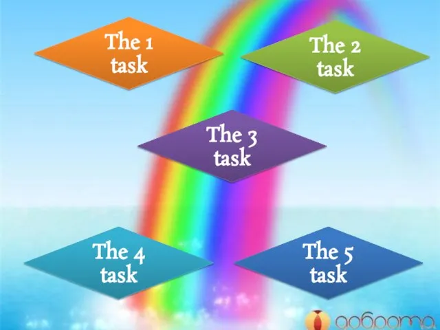 The 1 task The 2 task The 3 task The 4 task The 5 task