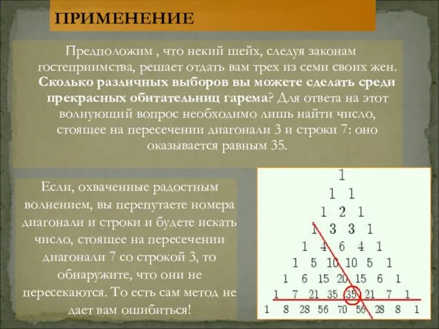 Предположим , что некий шейх, следуя законам гостеприимства, решает отдать вам