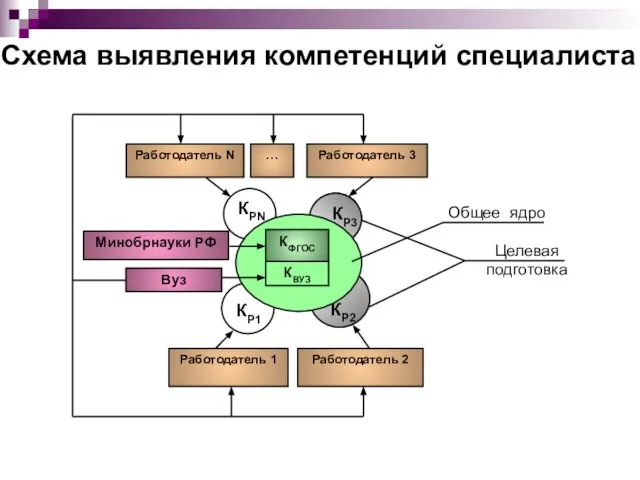 Схема выявления компетенций специалиста