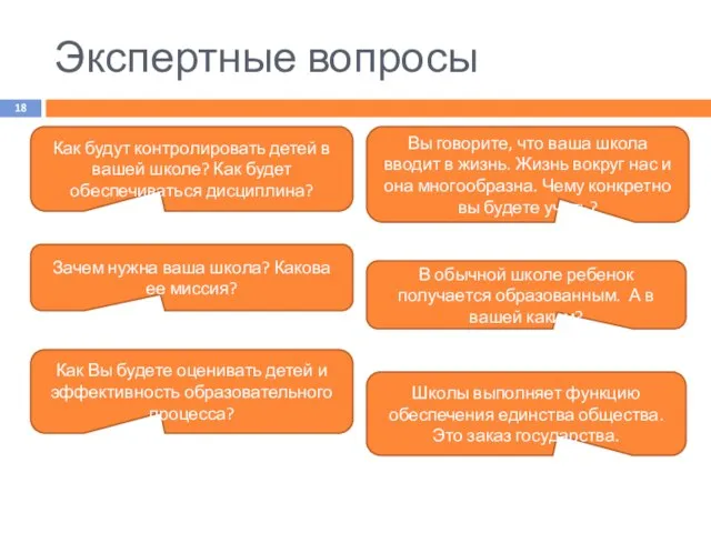 Экспертные вопросы Как будут контролировать детей в вашей школе? Как будет