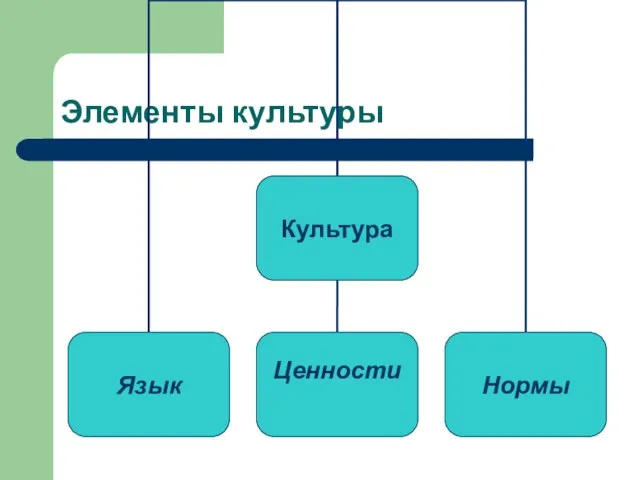 Элементы культуры