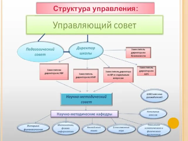 Структура управления: