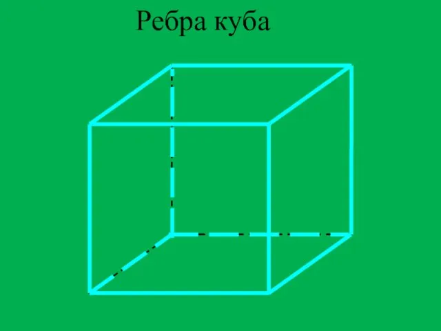 Ребра куба