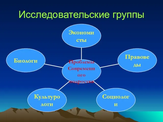 Исследовательские группы