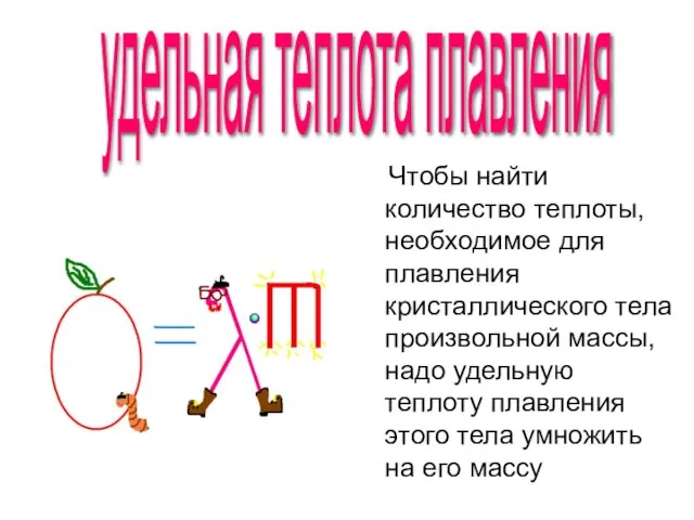 удельная теплота плавления Чтобы найти количество теплоты, необходимое для плавления кристаллического