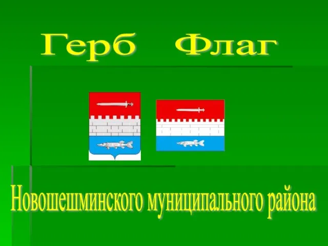 Герб Флаг Новошешминского муниципального района