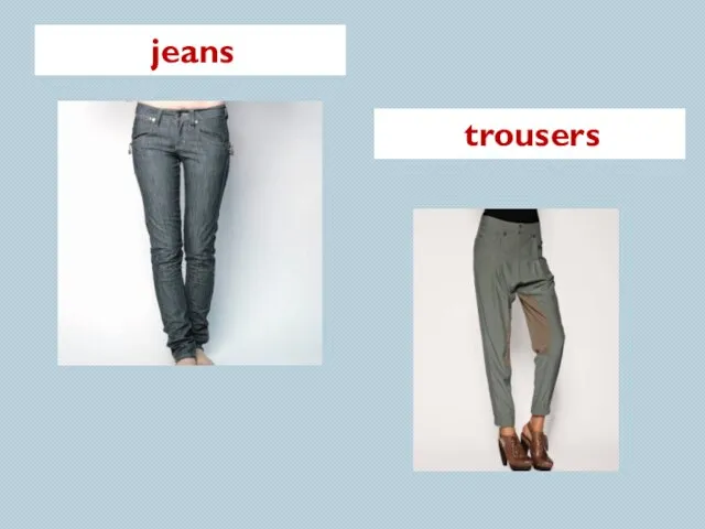 jeans trousers