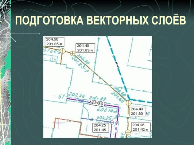 ПОДГОТОВКА ВЕКТОРНЫХ СЛОЁВ