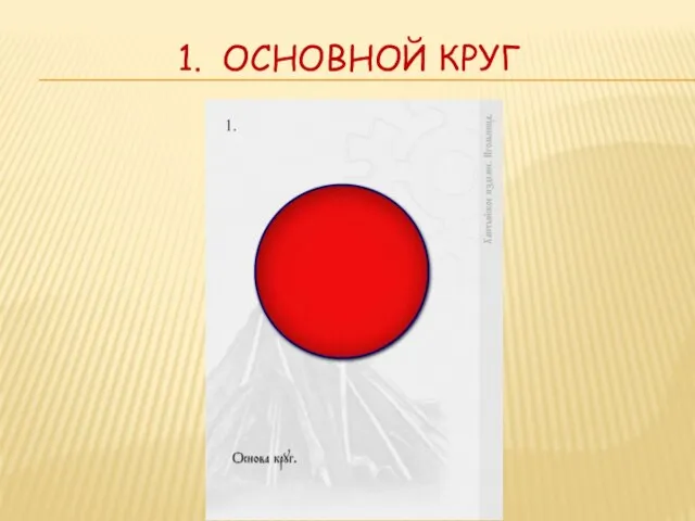 1. Основной круг