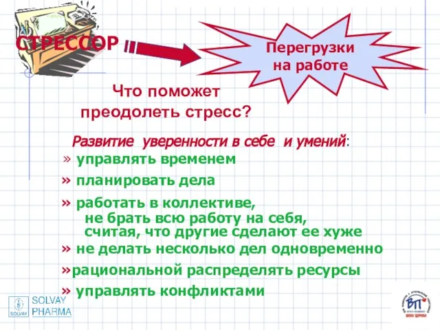 Что поможет преодолеть стресс? Перегрузки на работе СТРЕССОР Развитие уверенности в