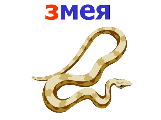 змея